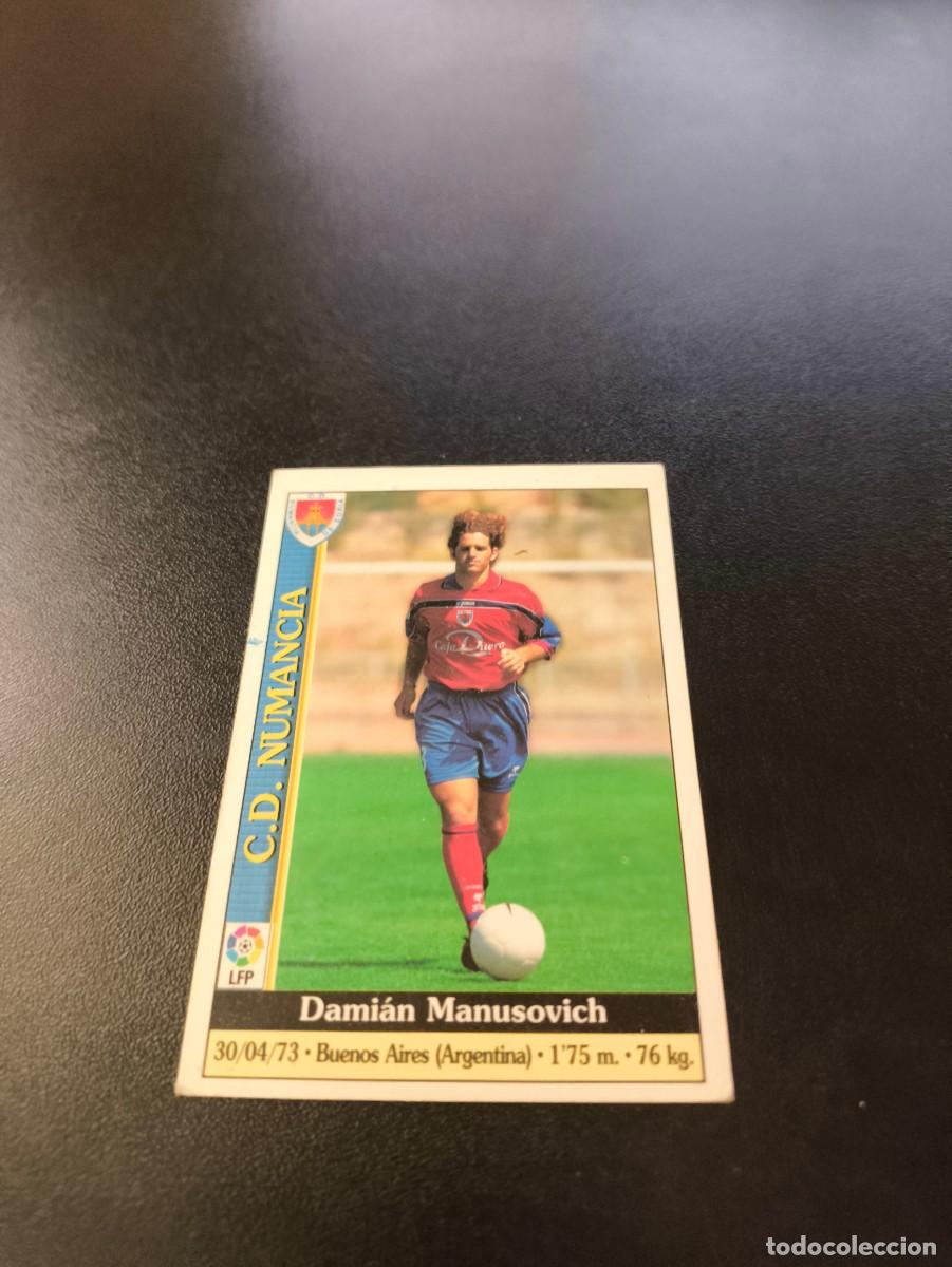 Cartes &agrave; collectionner de Football: 321 Manusovic ALTA NUMANCIA MUNDICROMO FICHAS LIGA 1999 2000 99 00 NO PANINI ESTE