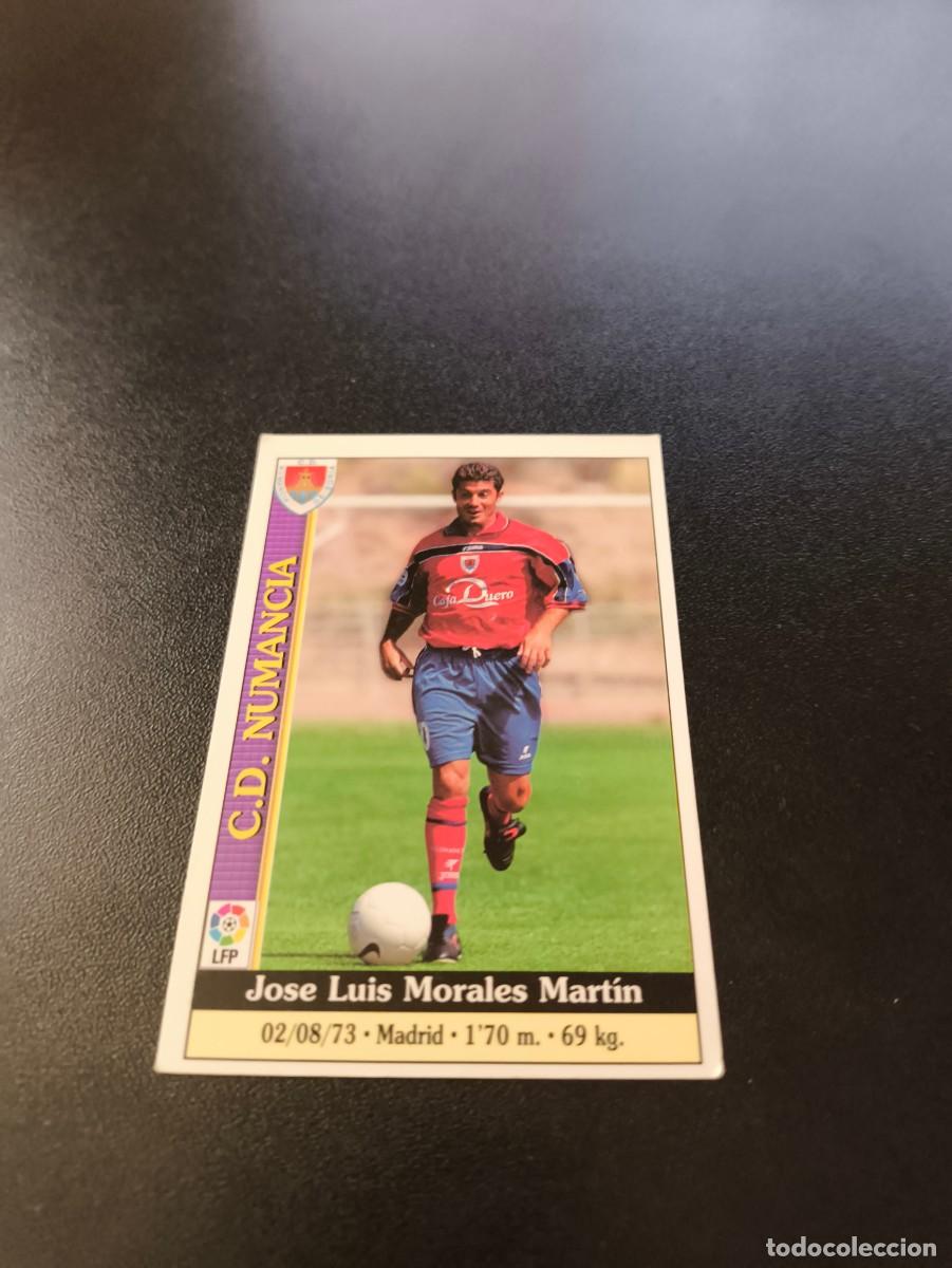 Cromos de F&uacute;tbol: 323 Morales ALTA NUMANCIA MUNDICROMO FICHAS LIGA 1999 2000 99 00 NO PANINI ESTE