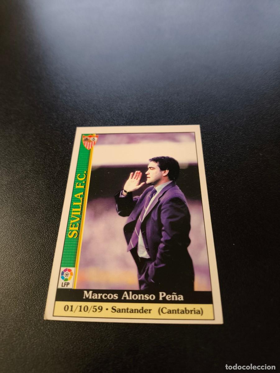 Cromos de F&uacute;tbol: 326 Marcos Alonso SEVILLA MUNDICROMO FICHAS LIGA 1999 2000 99 00 NO PANINI ESTE