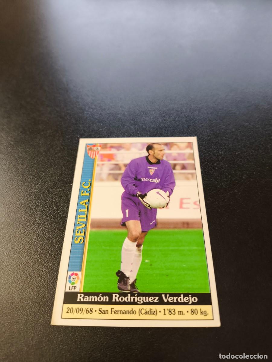 Cromos de F&uacute;tbol: 327 Monchi ALTA SEVILLA MUNDICROMO FICHAS LIGA 1999 2000 99 00 NO PANINI ESTE
