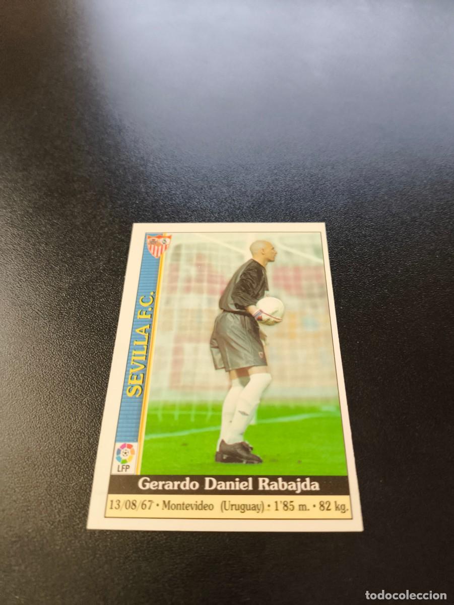 Cromos de F&uacute;tbol: 327 Rabadja BAJA SEVILLA MUNDICROMO FICHAS LIGA 1999 2000 99 00 NO PANINI ESTE