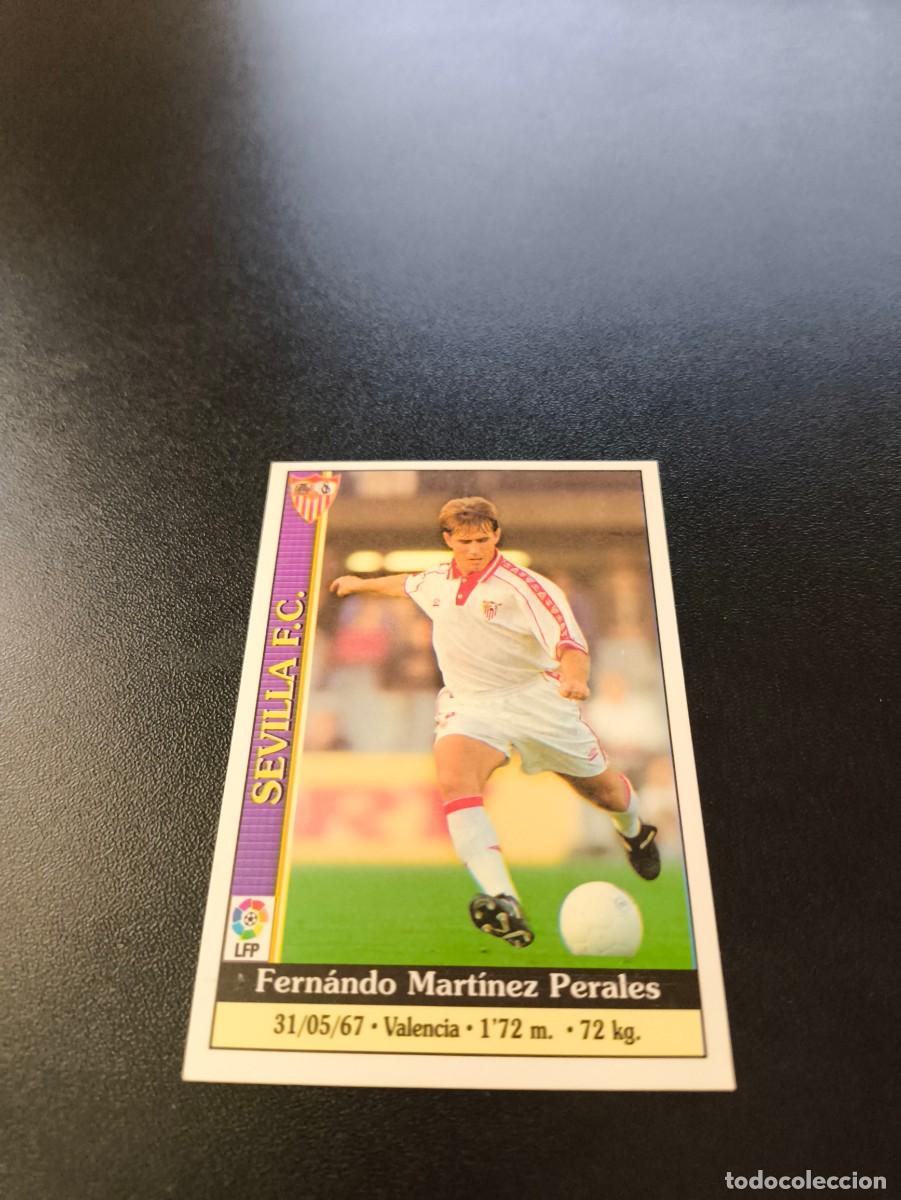 Cromos de F&uacute;tbol: 329 Nando SEVILLA MUNDICROMO FICHAS LIGA 1999 2000 99 00 NO PANINI ESTE