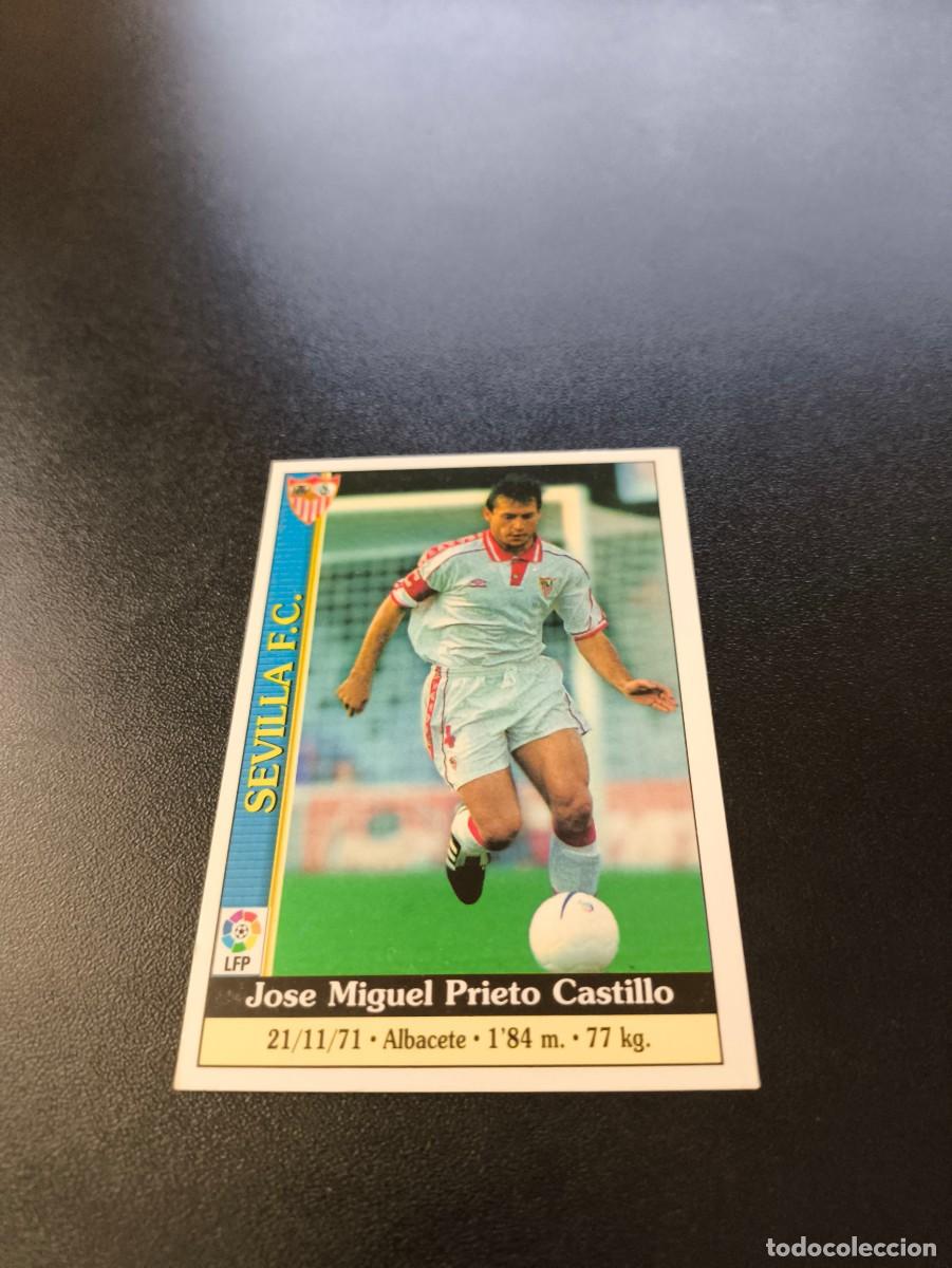 Cromos de F&uacute;tbol: 331 Prieto SEVILLA MUNDICROMO FICHAS LIGA 1999 2000 99 00 NO PANINI ESTE