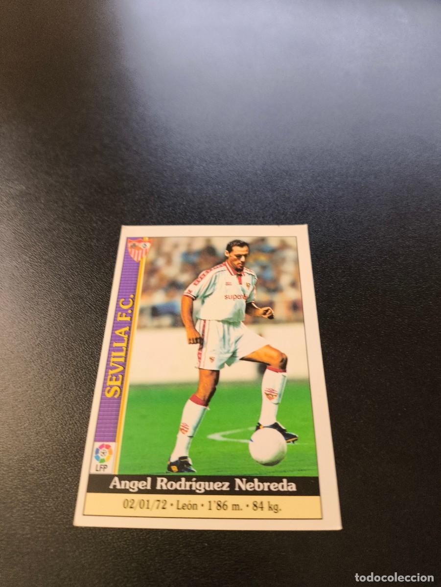 Cromos de F&uacute;tbol: 333 Angel SEVILLA MUNDICROMO FICHAS LIGA 1999 2000 99 00 NO PANINI ESTE