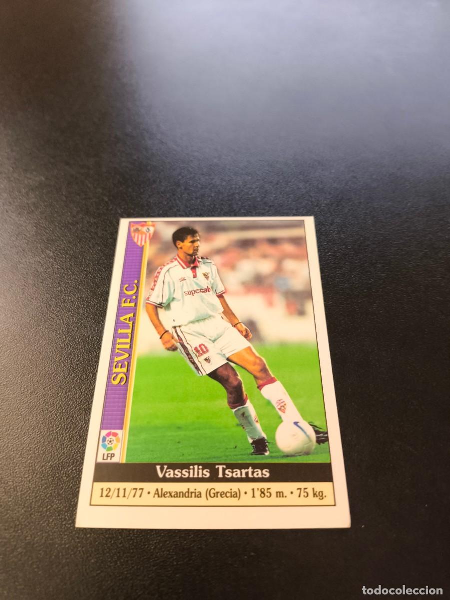 Cromos de F&uacute;tbol: 337 Tsartas SEVILLA MUNDICROMO FICHAS LIGA 1999 2000 99 00 NO PANINI ESTE