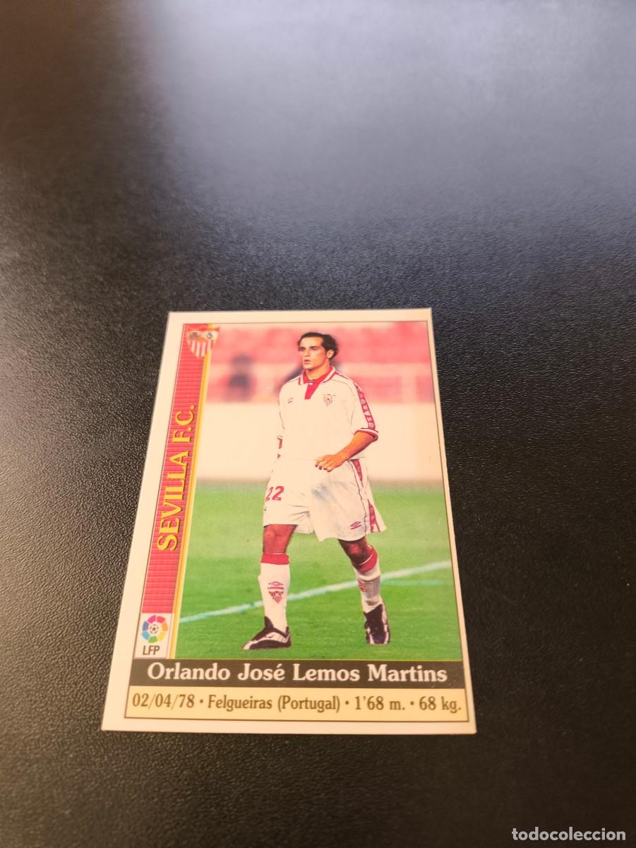 Cromos de F&uacute;tbol: 338 Bakero SEVILLA MUNDICROMO FICHAS LIGA 1999 2000 99 00 NO PANINI ESTE