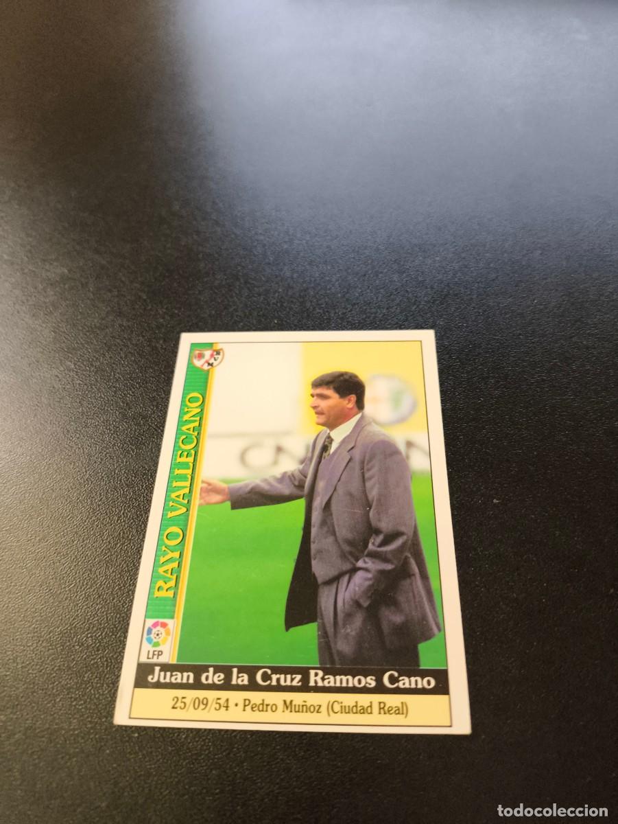Cromos de F&uacute;tbol: 344 Juande Ramos RAYO VALLECANO MUNDICROMO FICHAS LIGA 1999 2000 99 00 NO PANINI ESTE