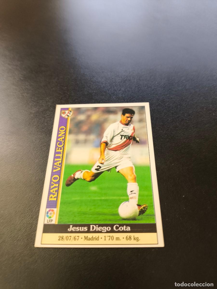 Cromos de F&uacute;tbol: 347 Cota RAYO VALLECANO MUNDICROMO FICHAS LIGA 1999 2000 99 00 NO PANINI ESTE