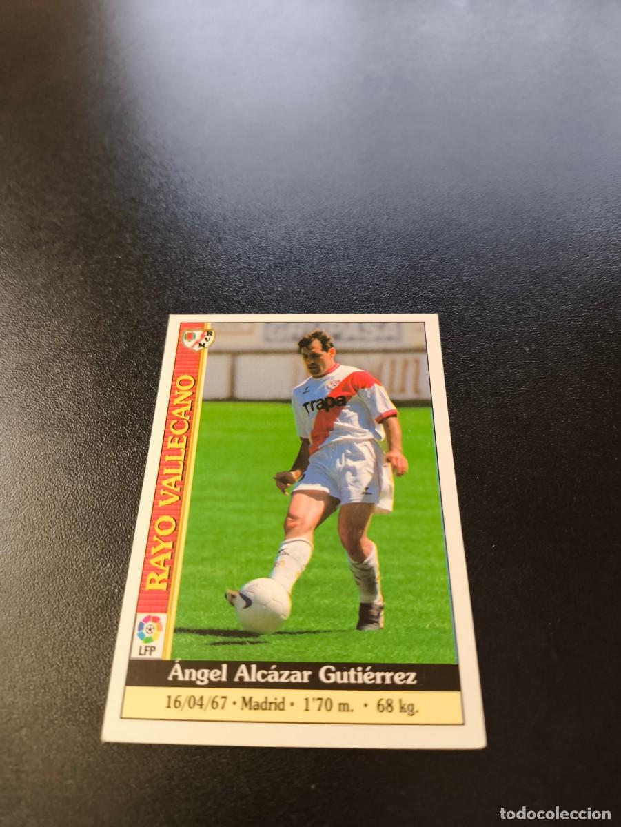 Cromos de F&uacute;tbol: 348 Alcazar RAYO VALLECANO MUNDICROMO FICHAS LIGA 1999 2000 99 00 NO PANINI ESTE