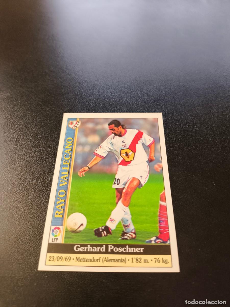 Cromos de F&uacute;tbol: 357 Poschner ALTA RAYO VALLECANO MUNDICROMO FICHAS LIGA 1999 2000 99 00 NO PANINI ESTE