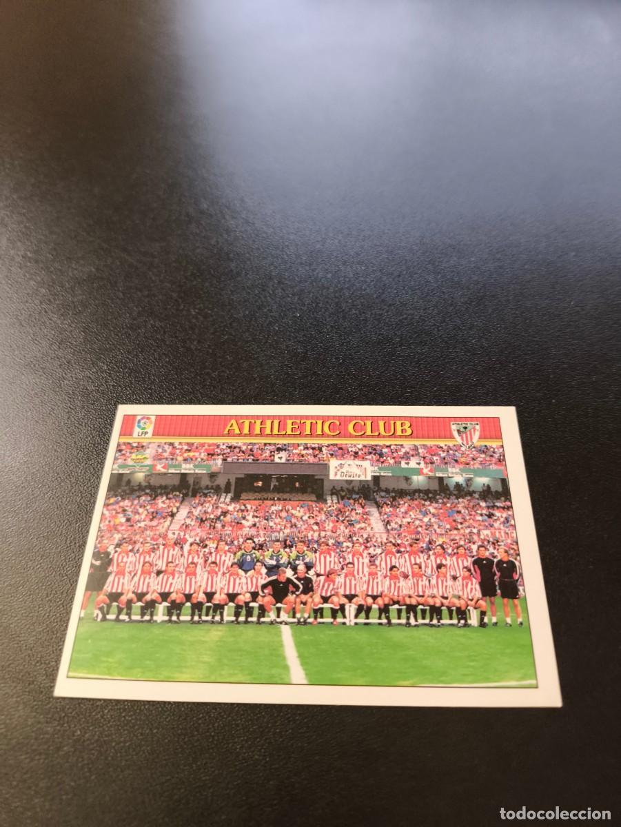 Cromos de F&uacute;tbol: 368 INDICE PLANTILLA ATHLETIC DE BILBAO MUNDICROMO FICHAS LIGA 1999 2000 99 00 NO PANINI ESTE