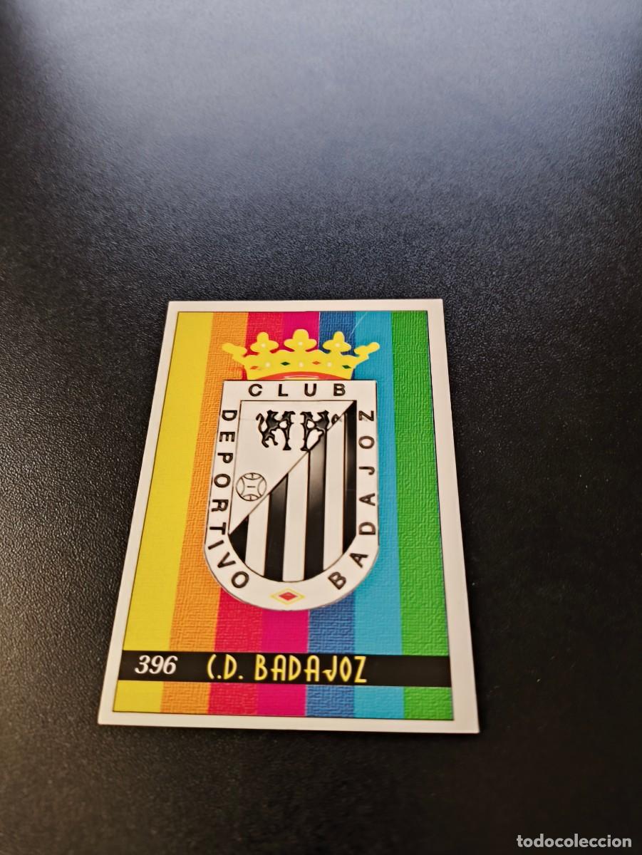 Cromos de F&uacute;tbol: 396 Badajoz ESCUDO PLANTILLA MUNDICROMO FICHAS LIGA 1999 2000 99 00 NO PANINI ESTE
