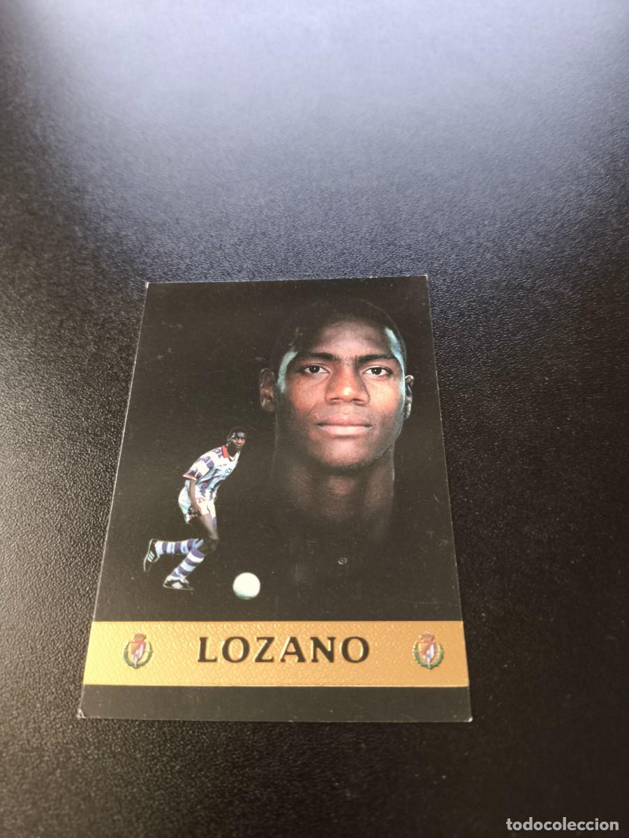 Cromos de F&uacute;tbol: 410 Lozano VALLADOLID LOS MEJORES MUNDICROMO FICHAS LIGA 1999 2000 99 00 NO PANINI ESTE