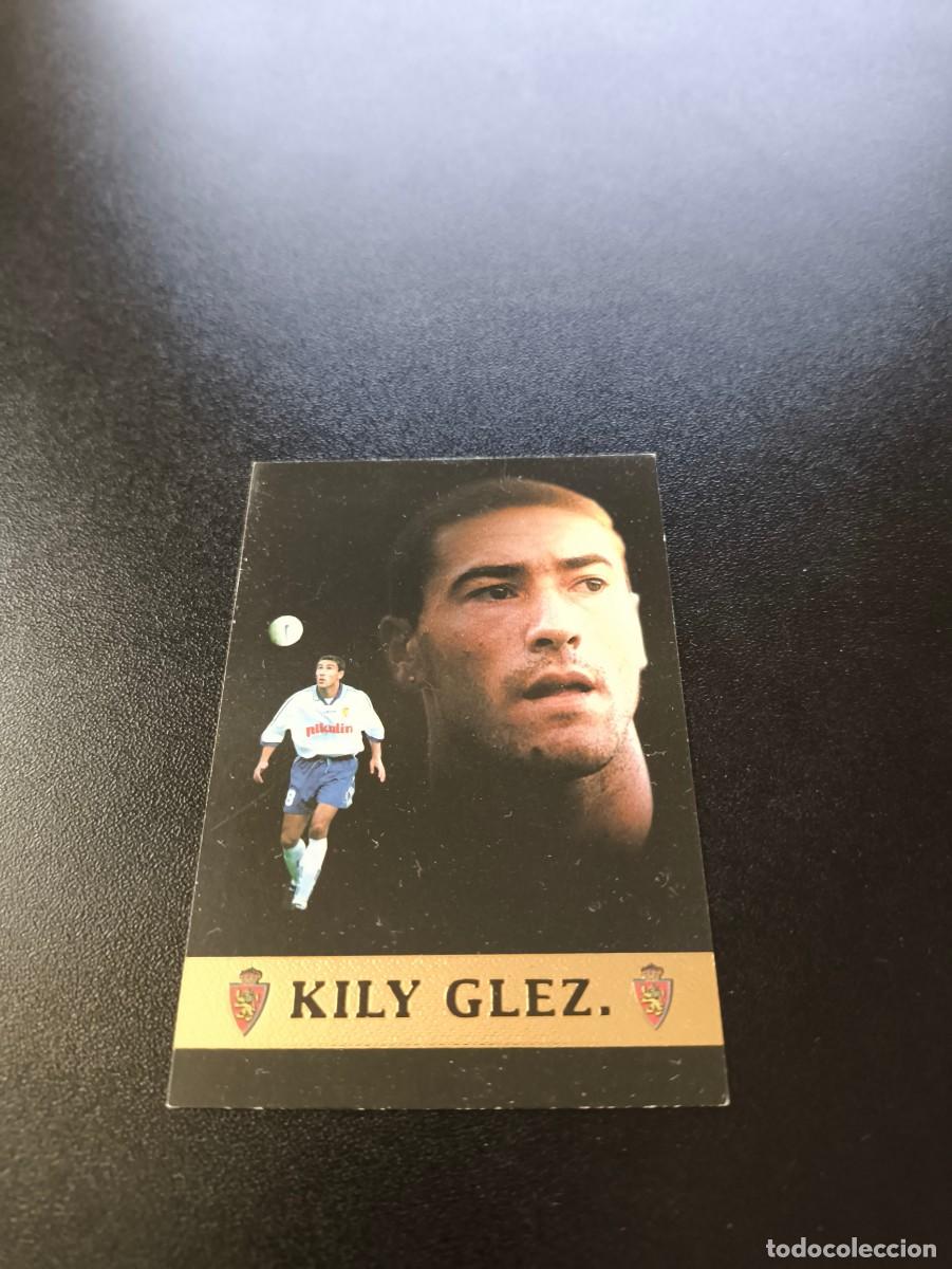 Cromos de F&uacute;tbol: 415 Kily Gonzalez ZARAGOZA LOS MEJORES MUNDICROMO FICHAS LIGA 1999 2000 99 00 NO PANINI ESTE
