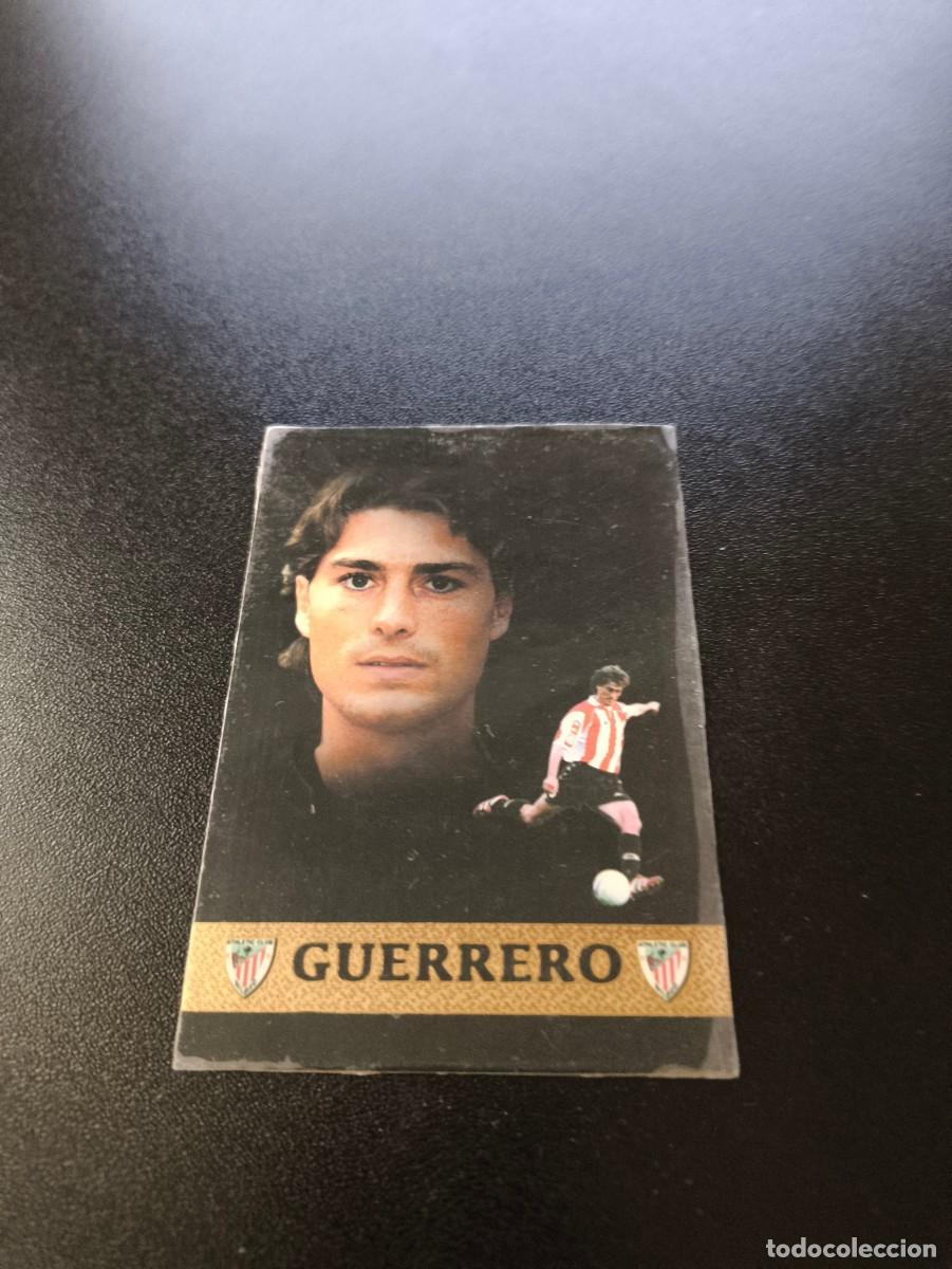 Cromos de F&uacute;tbol: 428 Guerrero ATHLETIC DE BILBAO LOS MEJORES MUNDICROMO FICHAS LIGA 1999 2000 99 00 NO PANINI ESTE