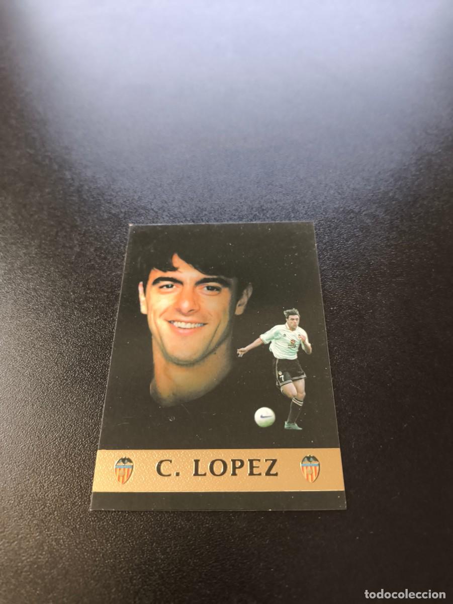 Cromos de F&uacute;tbol: 429 CLAUDIO L&oacute;pez VALENCIA LOS MEJORES MUNDICROMO FICHAS LIGA 1999 2000 99 00 NO PANINI ESTE