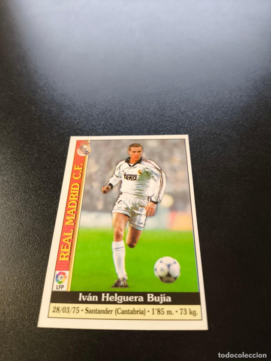 Cromos de F&uacute;tbol: 445 Ivan Helguera REAL MADRID HORA UH MUNDICROMO FICHAS LIGA 1999 2000 99 00 NO PANINI ESTE