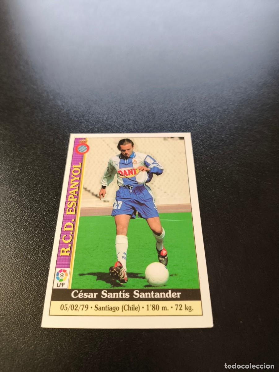 Cromos de F&uacute;tbol: 447 Santis ESPANYOL ULTIMA HORA UH MUNDICROMO FICHAS LIGA 1999 2000 99 00 NO PANINI ESTE