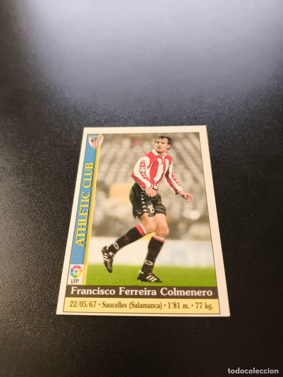 Cromos de F&uacute;tbol: 450 Ferreira ATHLETIC DE BILBAO ULTIMA HORA UH MUNDICROMO FICHAS LIGA 1999 2000 99 00 NO PANINI ESTE