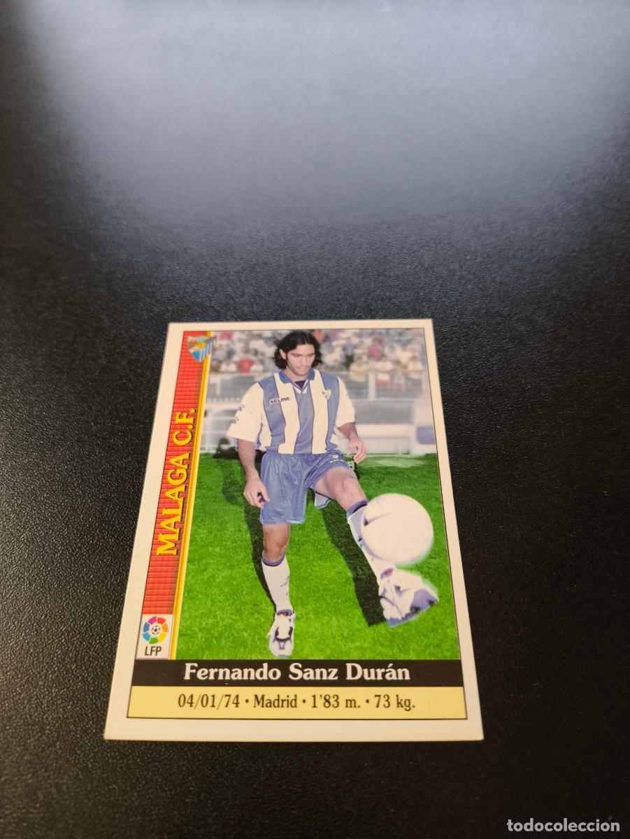 Cromos de F&uacute;tbol: 457 Fernando Sanz MALAGA ULTIMA HORA UH MUNDICROMO FICHAS LIGA 1999 2000 99 00 NO PANINI ESTE