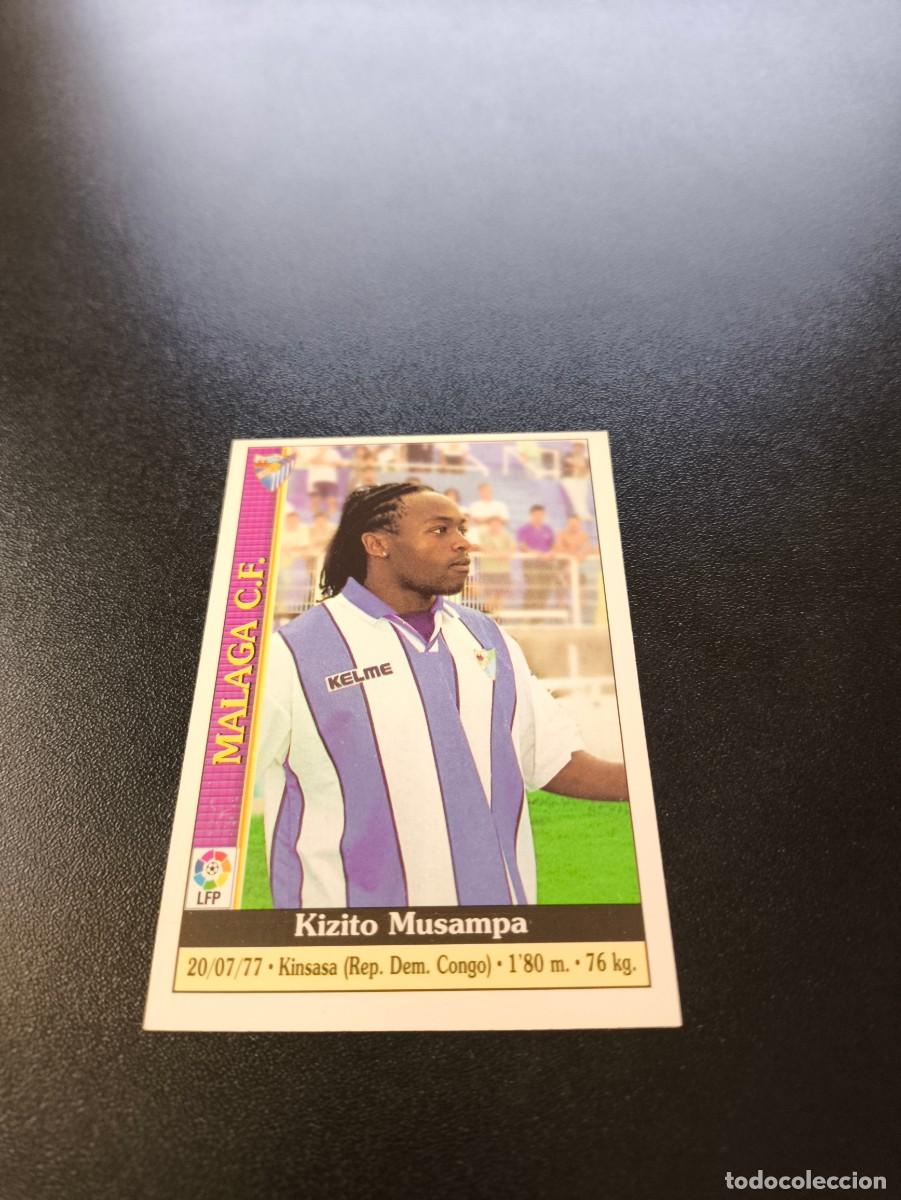 Cromos de F&uacute;tbol: 459 Musampa MALAGA ULTIMA HORA UH MUNDICROMO FICHAS LIGA 1999 2000 99 00 NO PANINI ESTE