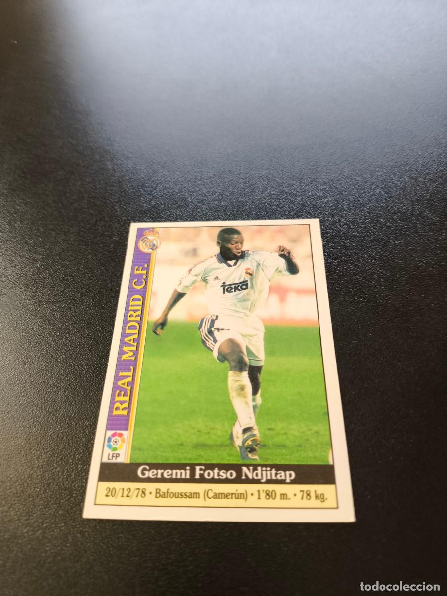 Cromos de F&uacute;tbol: 460 Geremi REAL MADRID ULTIMA HORA UH MUNDICROMO FICHAS LIGA 1999 2000 99 00 NO PANINI ESTE