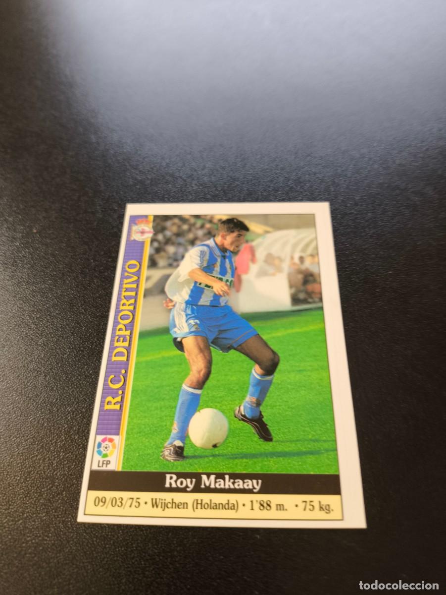 Cromos de F&uacute;tbol: 477 Makaay DEPORTIVO CORU&Ntilde;A ULTIMA HORA UH MUNDICROMO FICHAS LIGA 1999 2000 99 00 NO PANINI ESTE