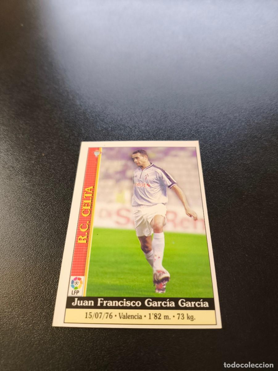 Cromos de F&uacute;tbol: 481 Juanfran CELTA ULTIMA HORA MUNDICROMO FICHAS LIGA 1999 2000 99 00 NO PANINI ESTE