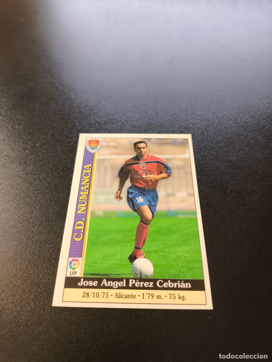 Cromos de F&uacute;tbol: 484 Pepin NUMANCIA ULTIMA HORA UH MUNDICROMO FICHAS LIGA 1999 2000 99 00 NO PANINI ESTE