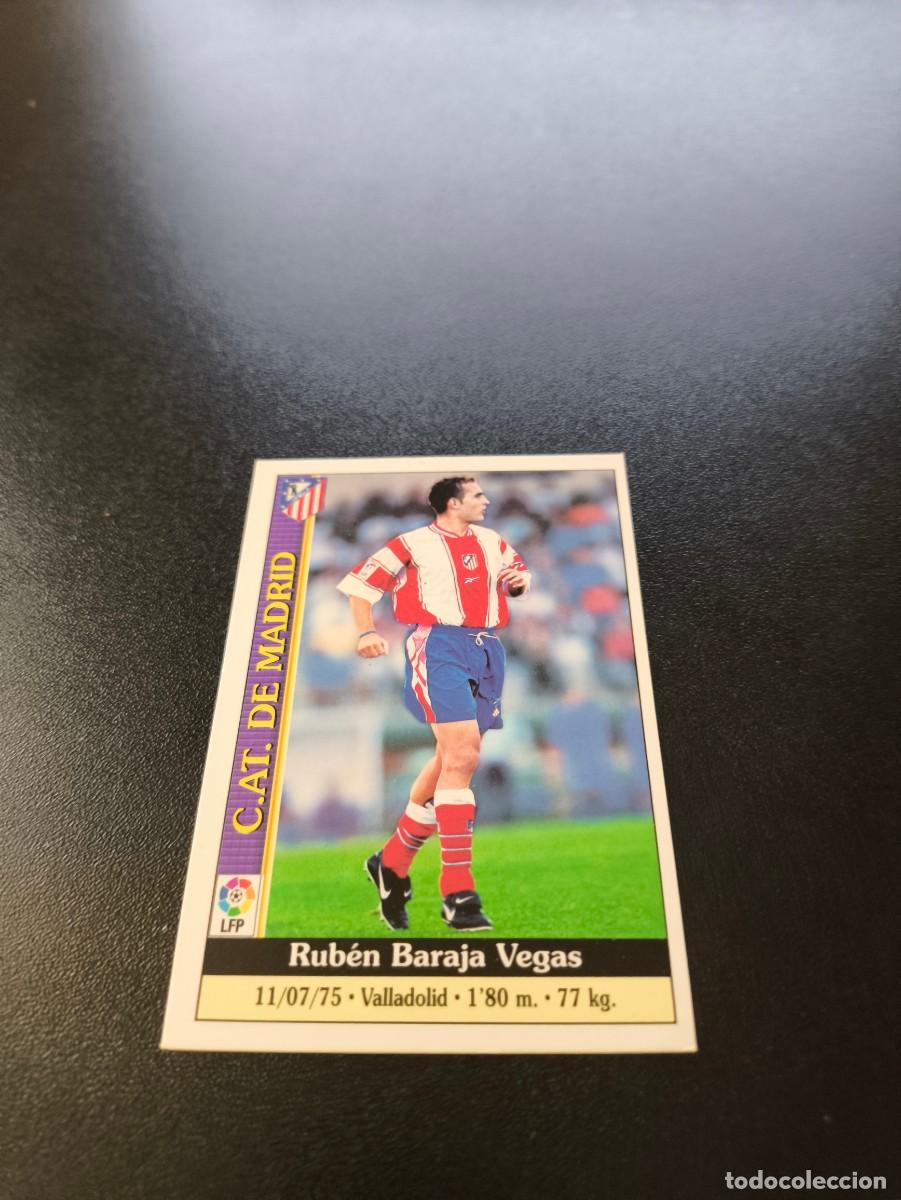 Cromos de F&uacute;tbol: 489 Baraja ATLETICO DE MADRID ULTIMA HORA UH MUNDICROMO FICHAS LIGA 1999 2000 99 00 NO PANINI ESTE