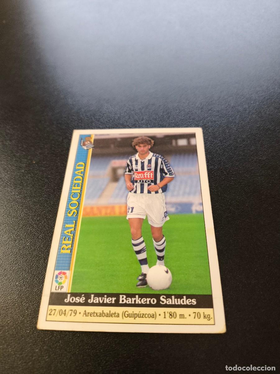 Cromos de F&uacute;tbol: 491 Barkero REAL SOCIEDAD ULTIMA HORA UH MUNDICROMO FICHAS LIGA 1999 2000 99 00 NO PANINI ESTE