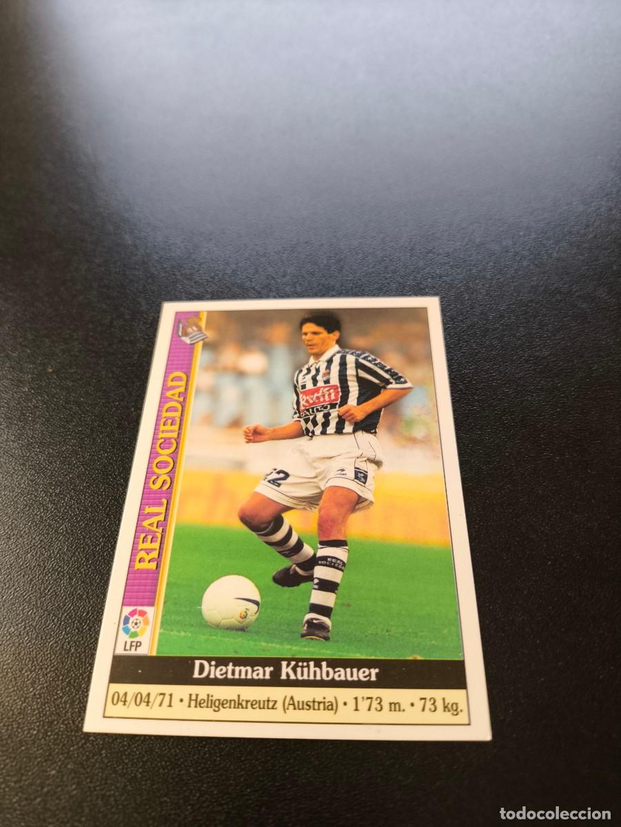 Cromos de F&uacute;tbol: 492 Kuhbauer REAL SOCIEDAD ULTIMA HORA UH MUNDICROMO FICHAS LIGA 1999 2000 99 00 NO PANINI ESTE