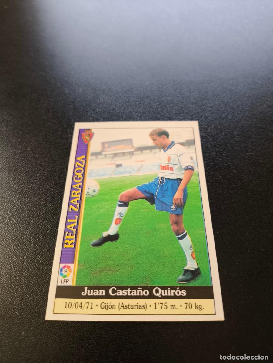 Cromos de F&uacute;tbol: 493 Juanele ALTA ZARAGOZA ULTIMA HORA UH MUNDICROMO FICHAS LIGA 1999 2000 99 00 NO PANINI ESTE