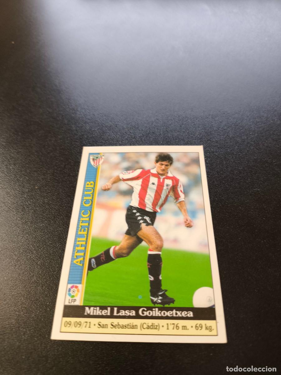 Cromos de F&uacute;tbol: 494 Lasa ATHLETIC DE BILBAO ULTIMA HORA UH MUNDICROMO FICHAS LIGA 1999 2000 99 00 NO PANINI ESTE