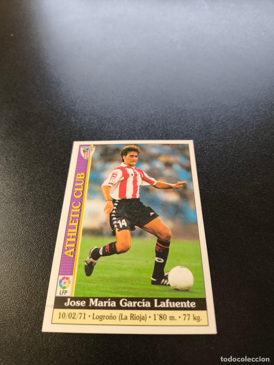 Cromos de F&uacute;tbol: 495 Jose Mari ATHLETIC D BILBAO ULTIMA HORA UH MUNDICROMO FICHAS LIGA 1999 2000 99 00 NO PANINI ESTE