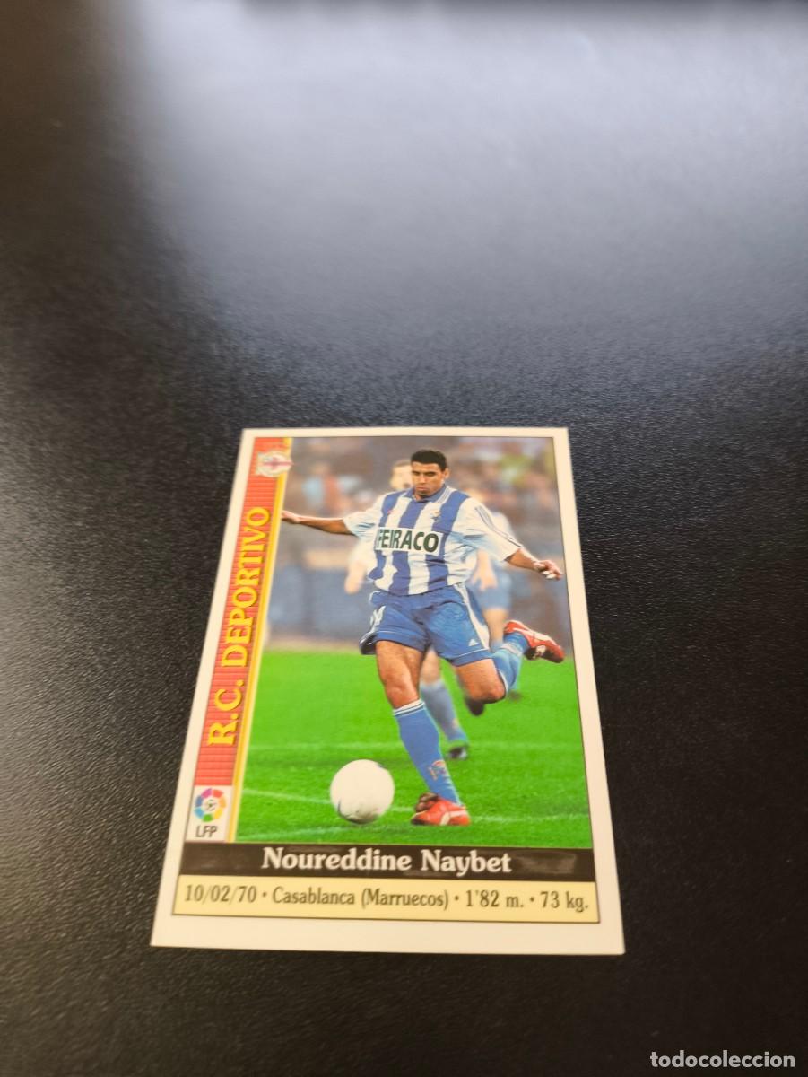 Cromos de F&uacute;tbol: 497 Naybet DEPORTIVO CORU&Ntilde;A ULTIMA HORA UH MUNDICROMO FICHAS LIGA 1999 2000 99 00 NO PANINI ESTE