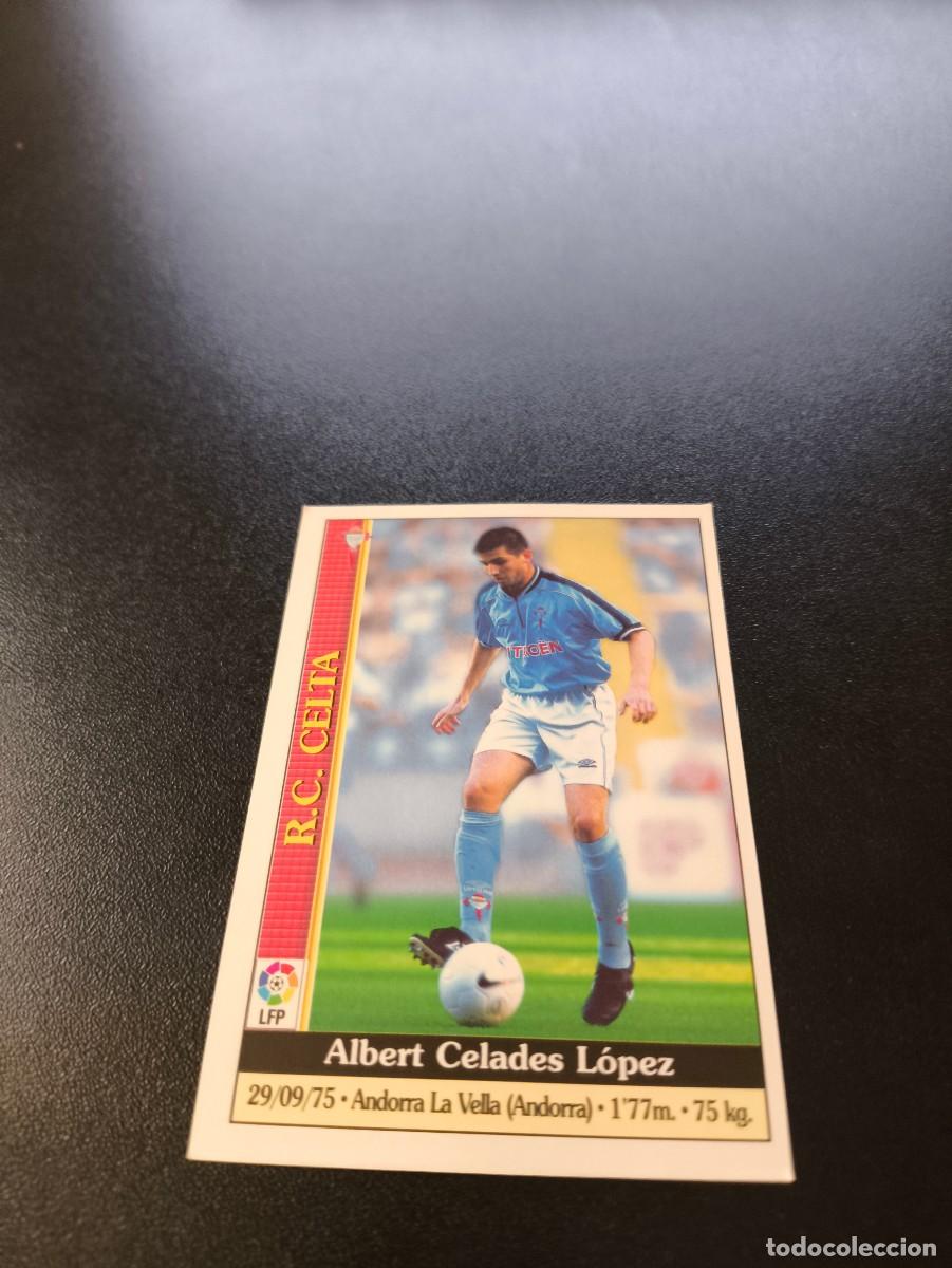 Cromos de F&uacute;tbol: 498 CELTA ULTIMA HORA UH MUNDICROMO FICHAS LIGA 1999 2000 99 00 NO PANINI ESTE