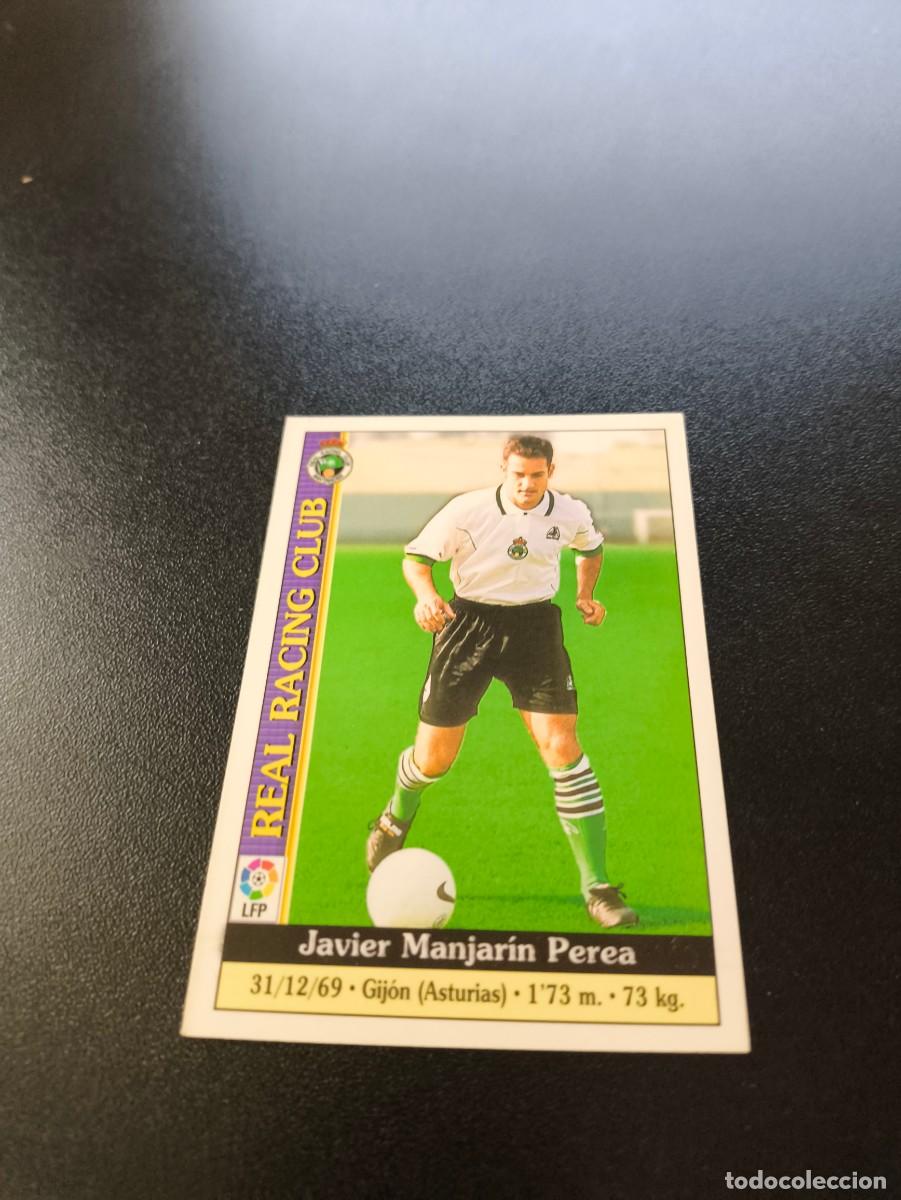 Cromos de F&uacute;tbol: 500 Manjarin RACING DE SANTANDER ULTIMA HORA MUNDICROMO FICHAS LIGA 1999 2000 99 00 NO PANINI ESTE