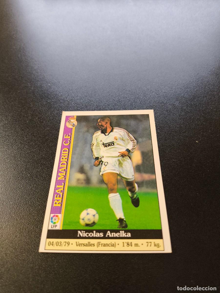 Cromos de F&uacute;tbol: 503 Anelka REAL MADRID ULTIMA HORA MUNDICROMO FICHAS LIGA 1999 2000 99 00 NO PANINI ESTE
