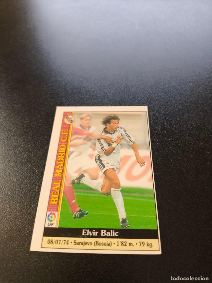 Cromos de F&uacute;tbol: 505 Balic CORREGIDO REAL MADRID ULTIMA HORA MUNDICROMO FICHAS LIGA 1999 2000 99 00 NO PANINI ESTE