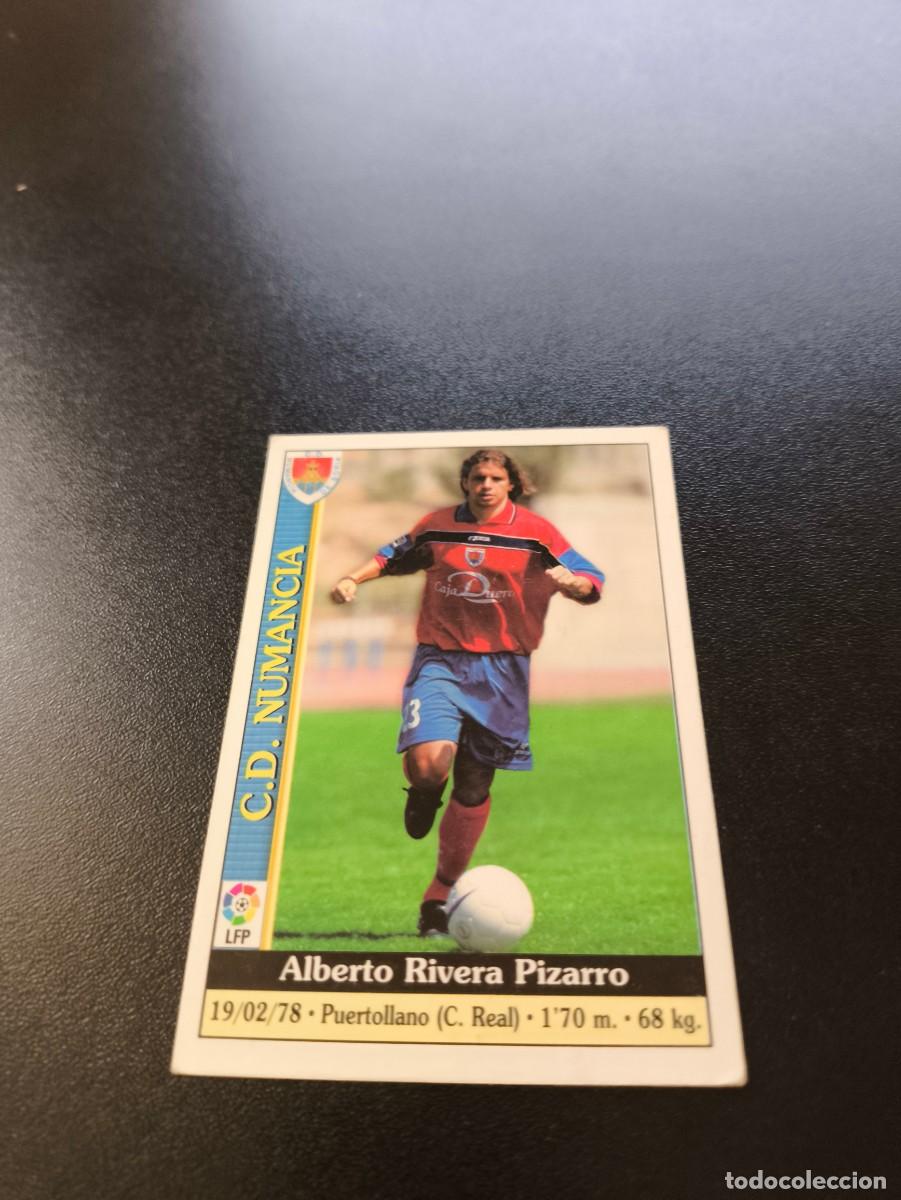 Cromos de F&uacute;tbol: 506 Rivera ERROR NUMANCIA ULTIMA HORA MUNDICROMO FICHAS LIGA 1999 2000 99 00 NO PANINI ESTE