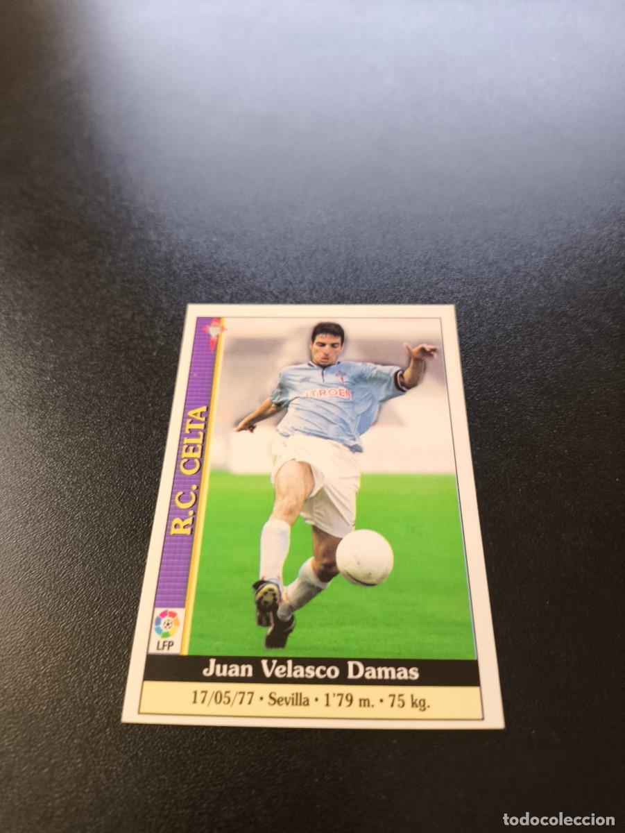 Cromos de F&uacute;tbol: 508 Velasco CELTA ULTIMA HORA MUNDICROMO FICHAS LIGA 1999 2000 99 00 NO PANINI ESTE