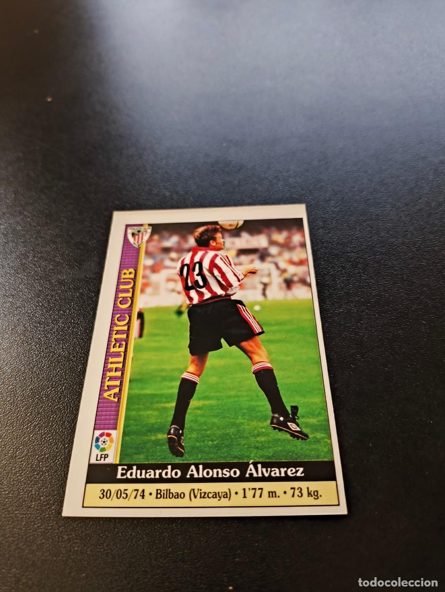 Cromos de F&uacute;tbol: 511 Edu Alonso ATHLETIC DE BILBAO ULTIMA HORA MUNDICROMO FICHAS LIGA 1999 2000 99 00 NO PANINI ESTE