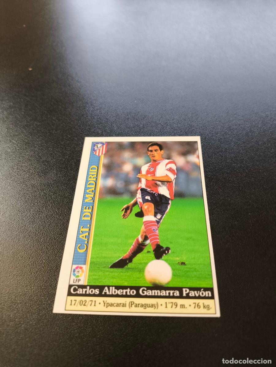Cromos de F&uacute;tbol: 514 Gamarra ATLETICO DE MADRID ULTIMA HORA MUNDICROMO FICHAS LIGA 1999 2000 99 00 NO PANINI ESTE
