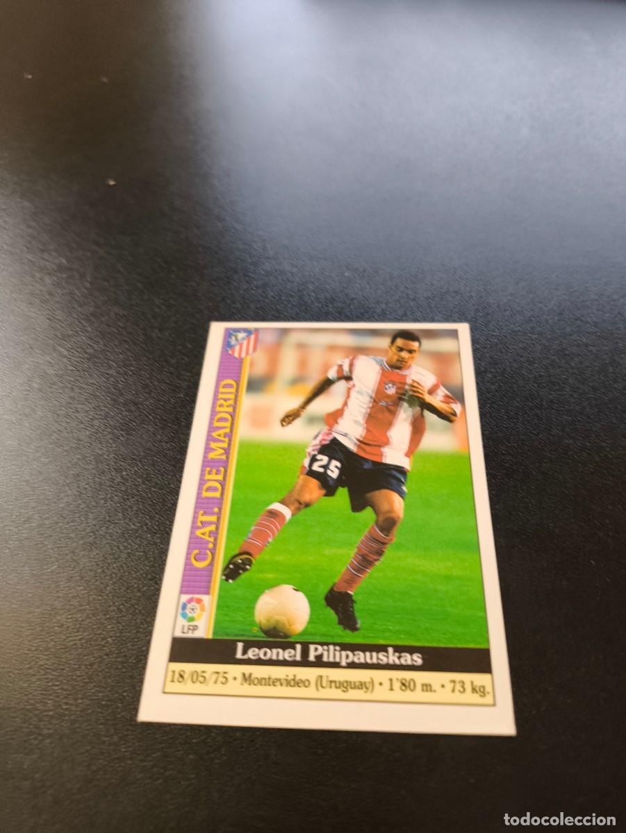 Cromos de F&uacute;tbol: 515 Pilipauskas ATLETICO DE MADRID ULTIMA HORA MUNDICROMO FICHAS LIGA 1999 2000 99 00 NO PANINI ESTE
