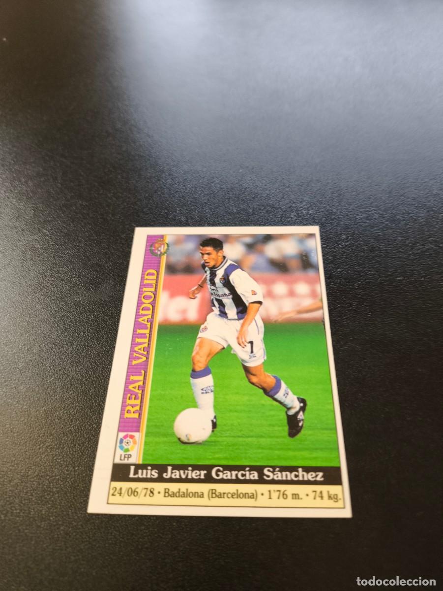 Cromos de F&uacute;tbol: 516 Luis Garcia VALLADOLID ULTIMA HORA MUNDICROMO FICHAS LIGA 1999 2000 99 00 NO PANINI ESTE