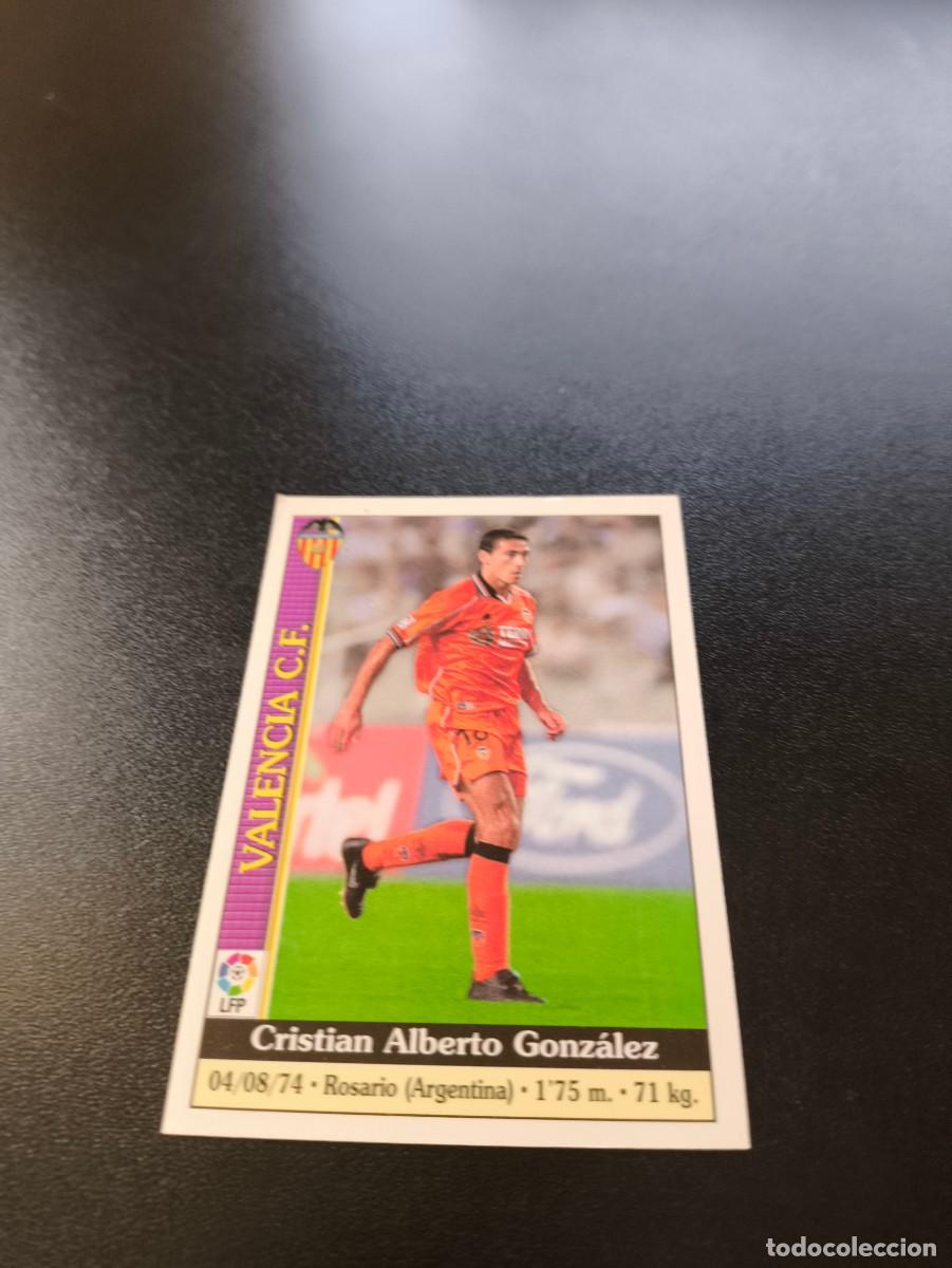 Cromos de F&uacute;tbol: 532 Kily Gonzalez VALENCIA ULTIMA HORA III MUNDICROMO FICHAS LIGA 1999 2000 99 00 NO PANINI ESTE