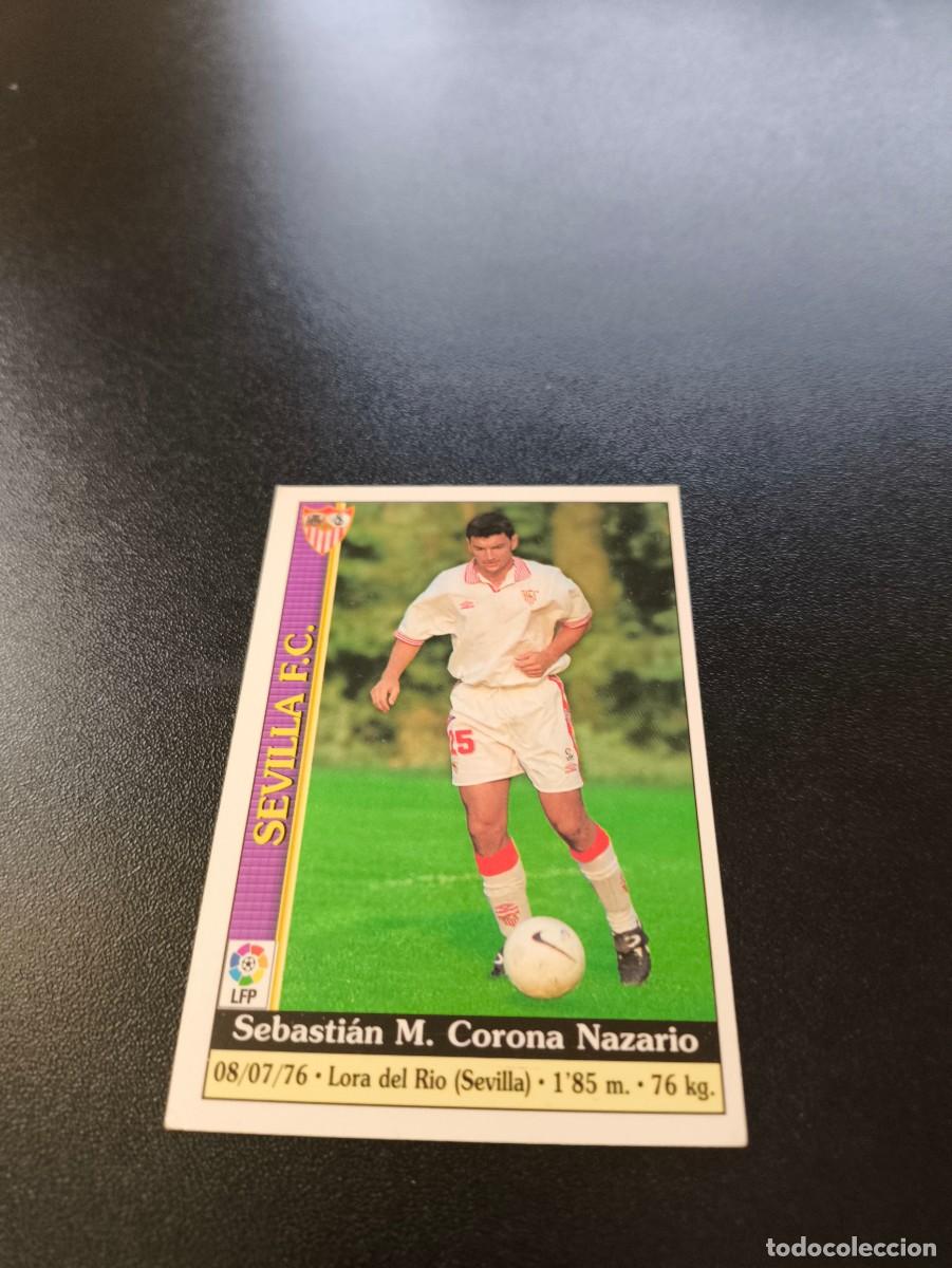 Cromos de F&uacute;tbol: 533 Corona SEVILLA ULTIMA HORA III MUNDICROMO FICHAS LIGA 1999 2000 99 00 NO PANINI ESTE