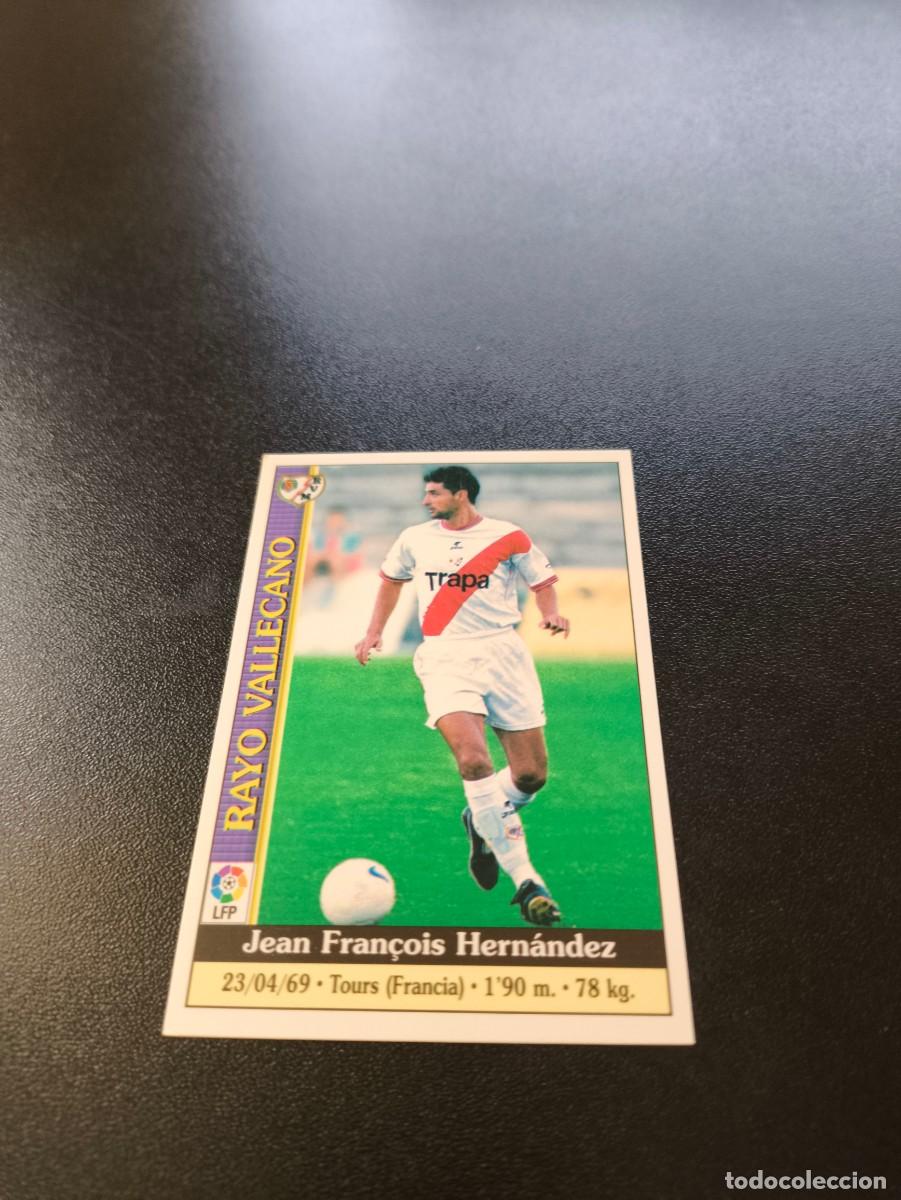Cromos de F&uacute;tbol: 537 Hernandez RAYO VALLECANO ULTIMA HORA III MUNDICROMO FICHAS LIGA 1999 2000 99 00 NO PANINI ESTE