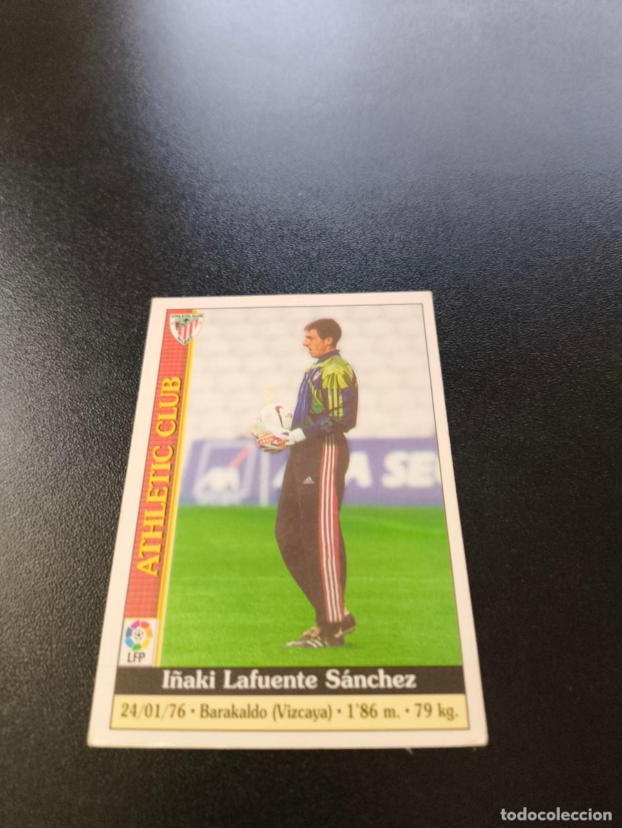 Cromos de F&uacute;tbol: 539 Lafuente ATHLETIC D BILBAO ULTIMA HORA III MUNDICROMO FICHAS LIGA 1999 2000 99 00 NO PANINI ESTE